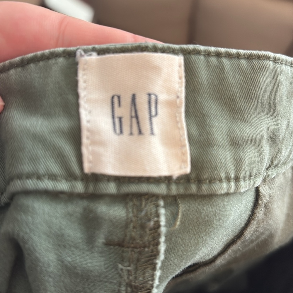 GAP - Size 12 Olive Green “Girlfriend Chino” pants - Picture 5 of 6